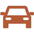 Front view car symbol